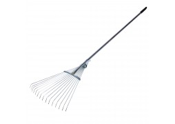 Grebla metalica reglabila pentru frunze, cu coada, Micul Fermier GF-1010